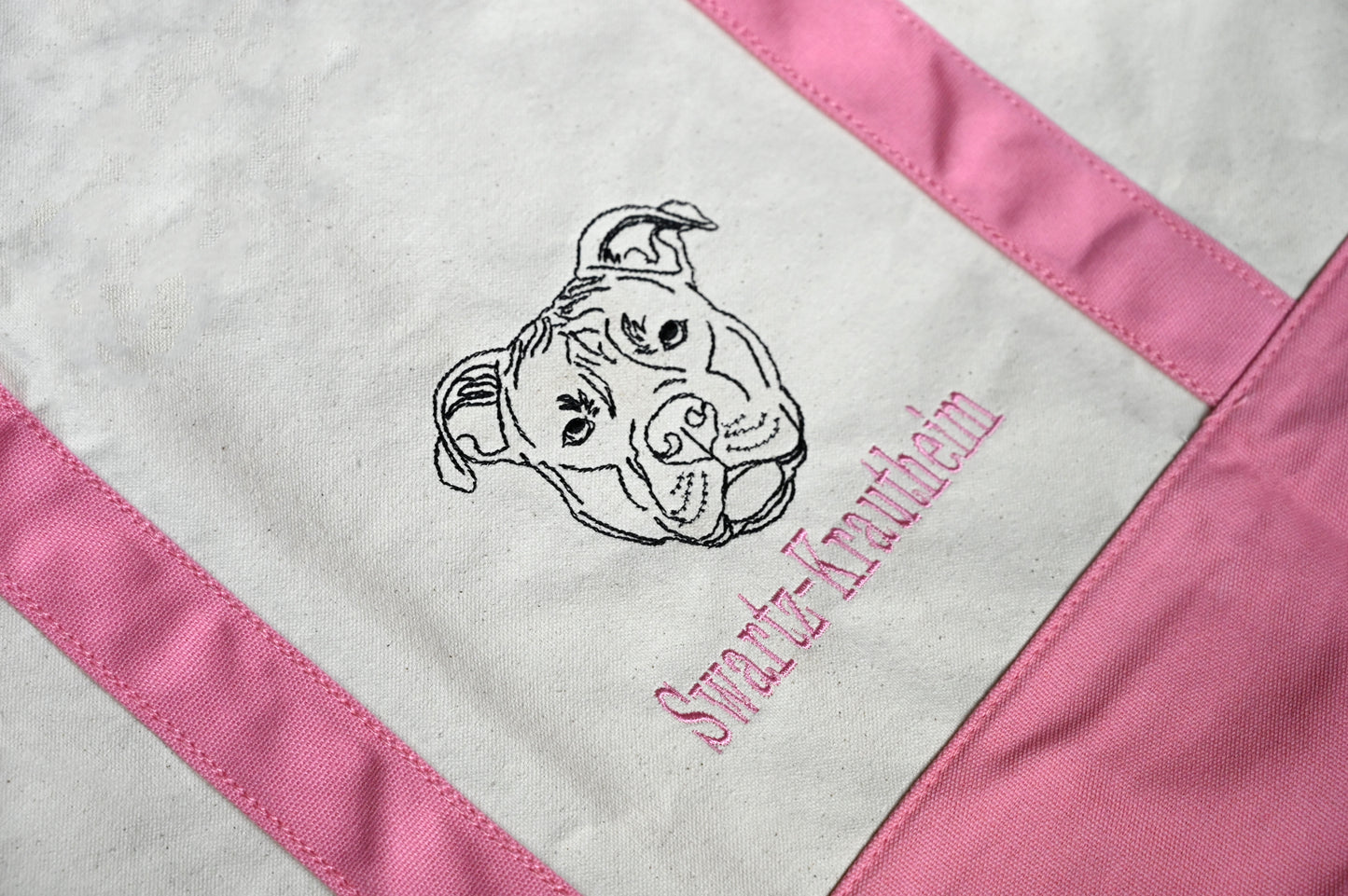 Custom Dog or Cat Face Tote