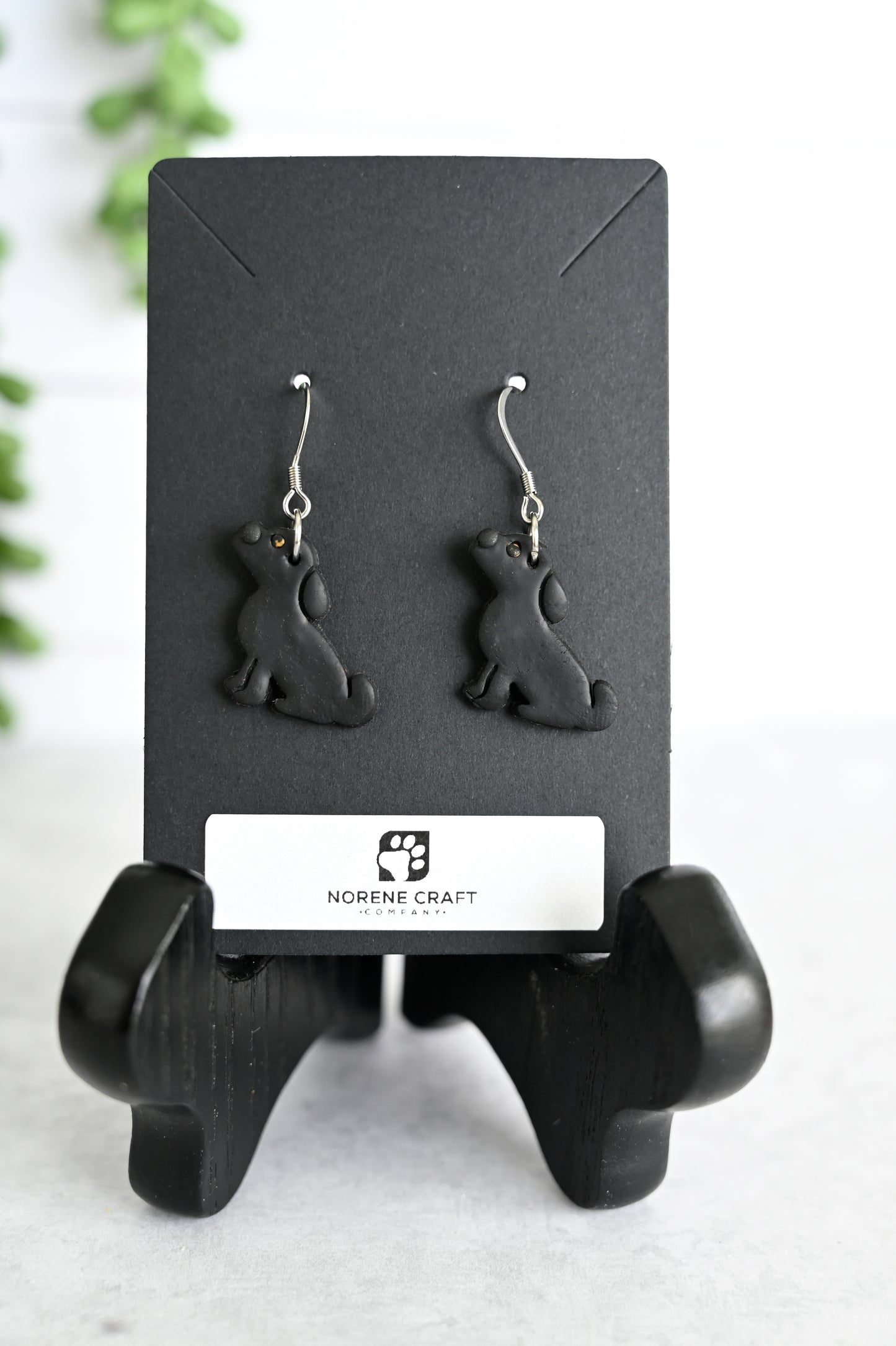 Sitting Dog Earrings