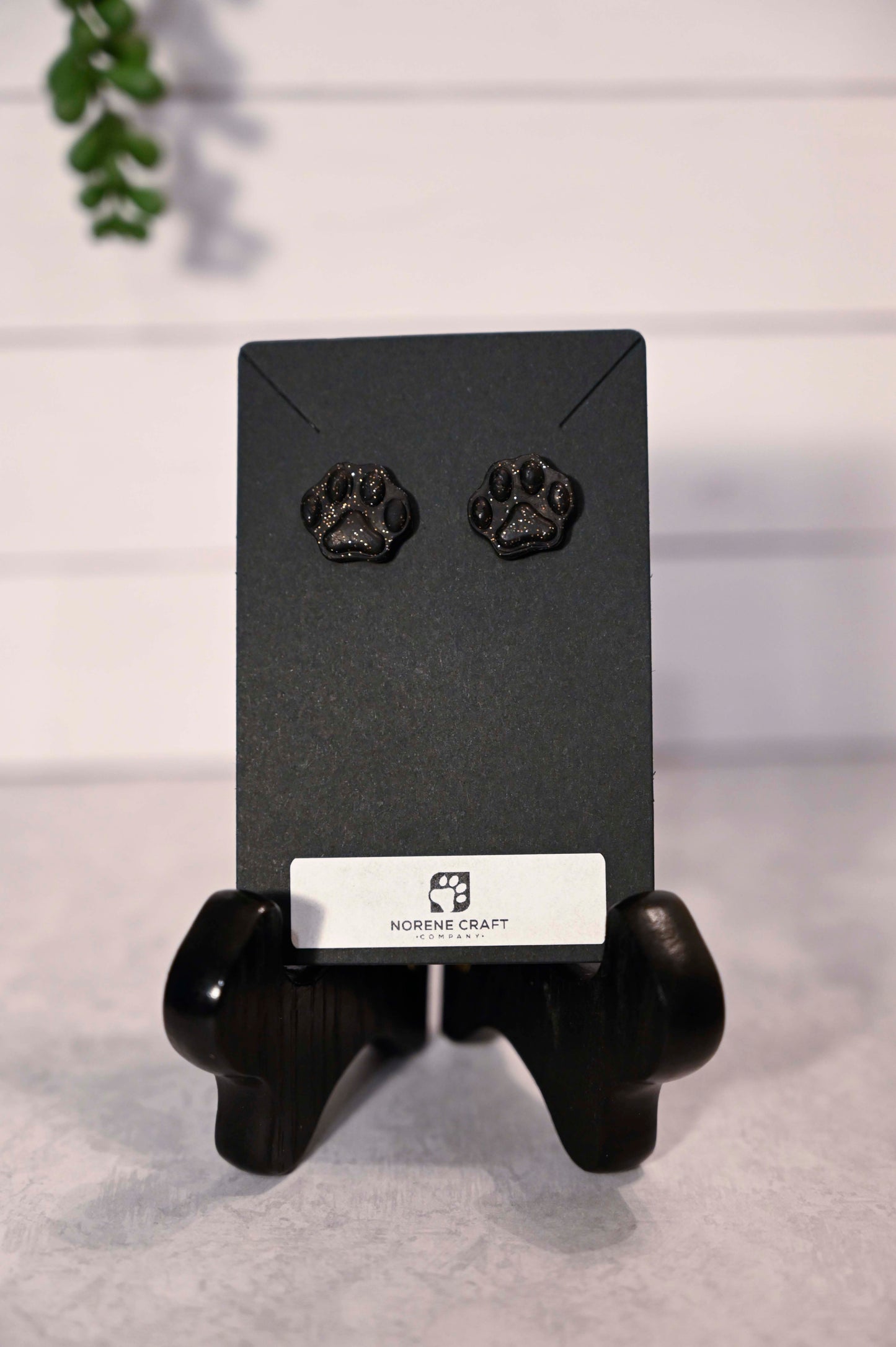 Small Paw Earrings