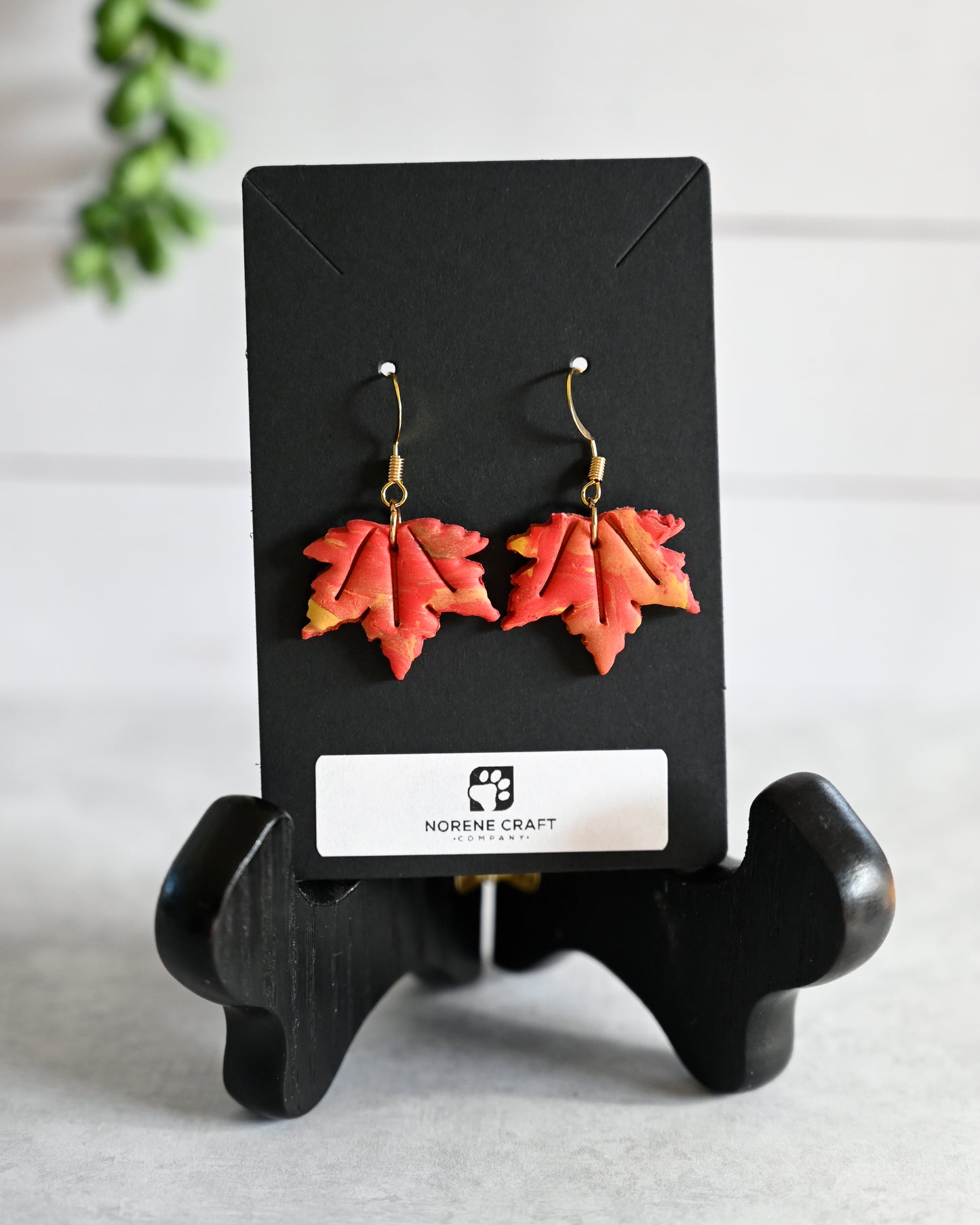 Red Maple Earrings