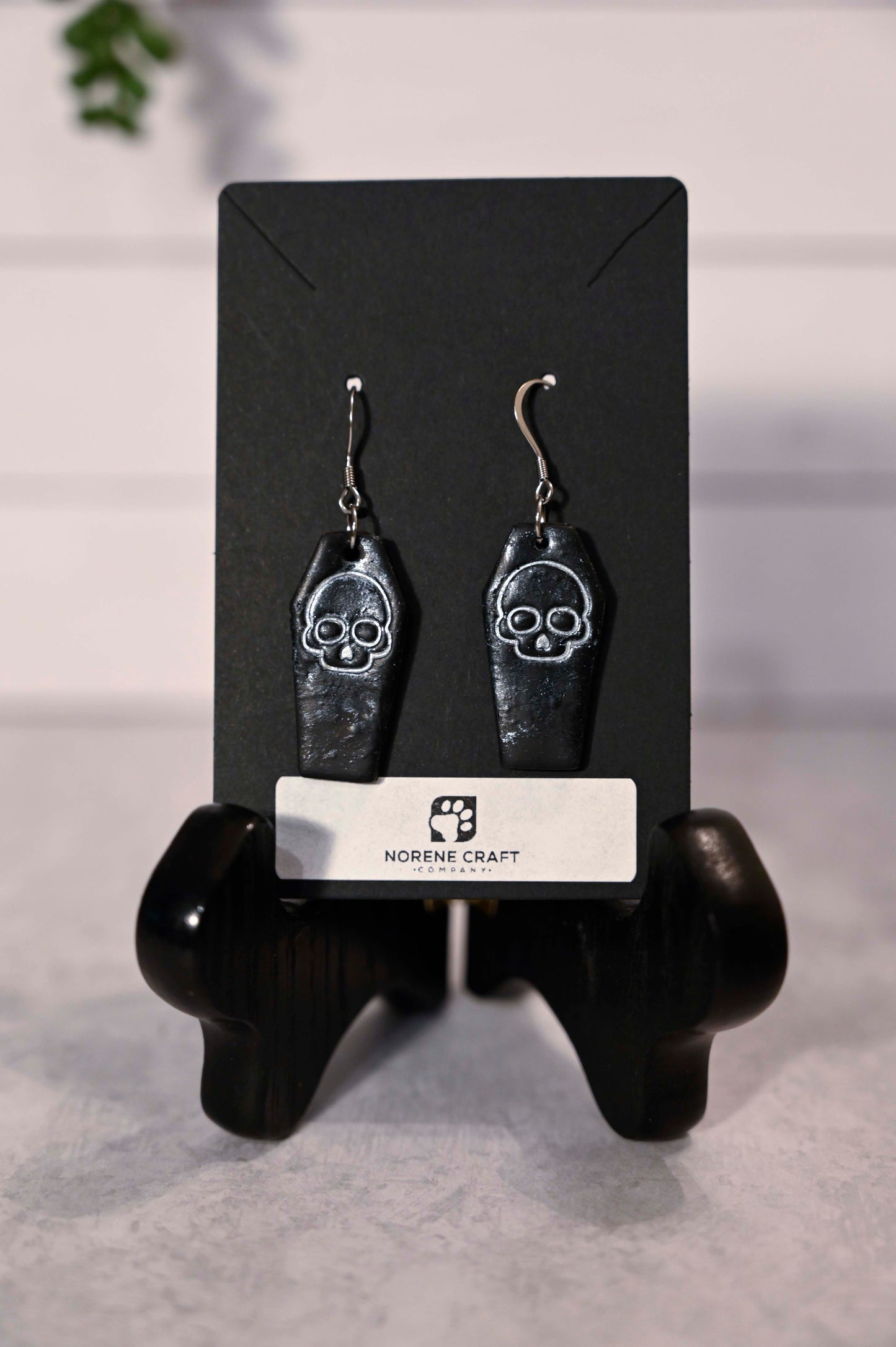Casket Earrings