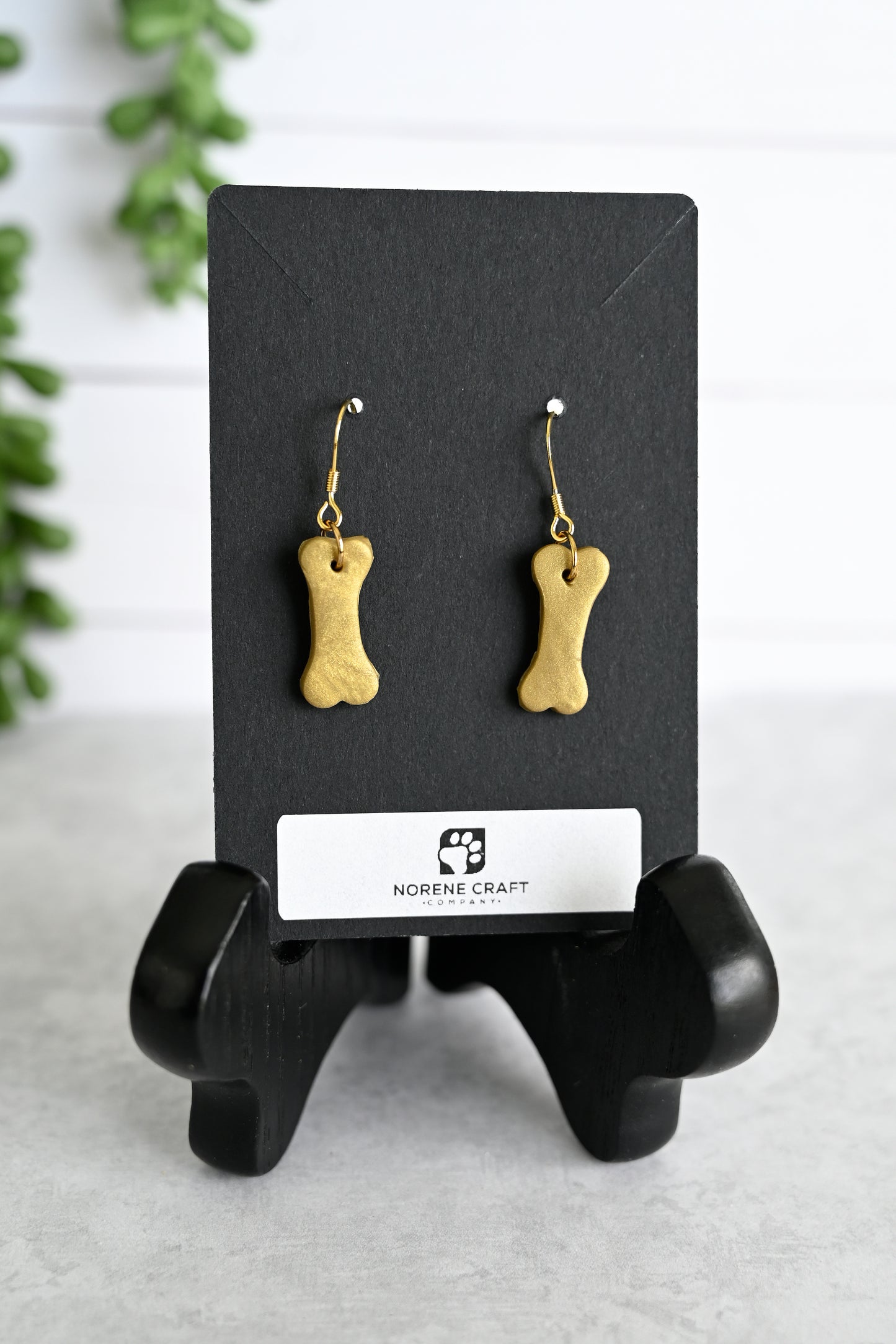 Dog Bone Earrings