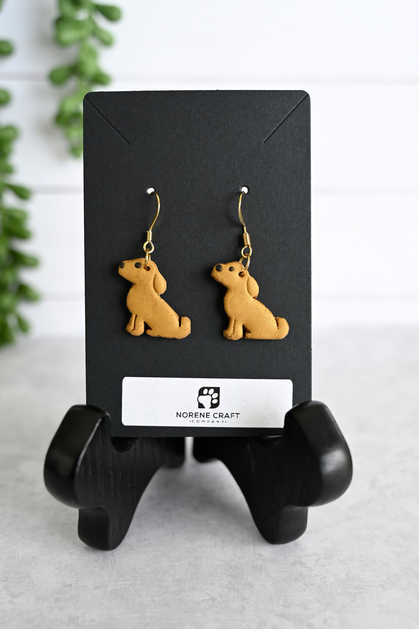 Sitting Dog Earrings