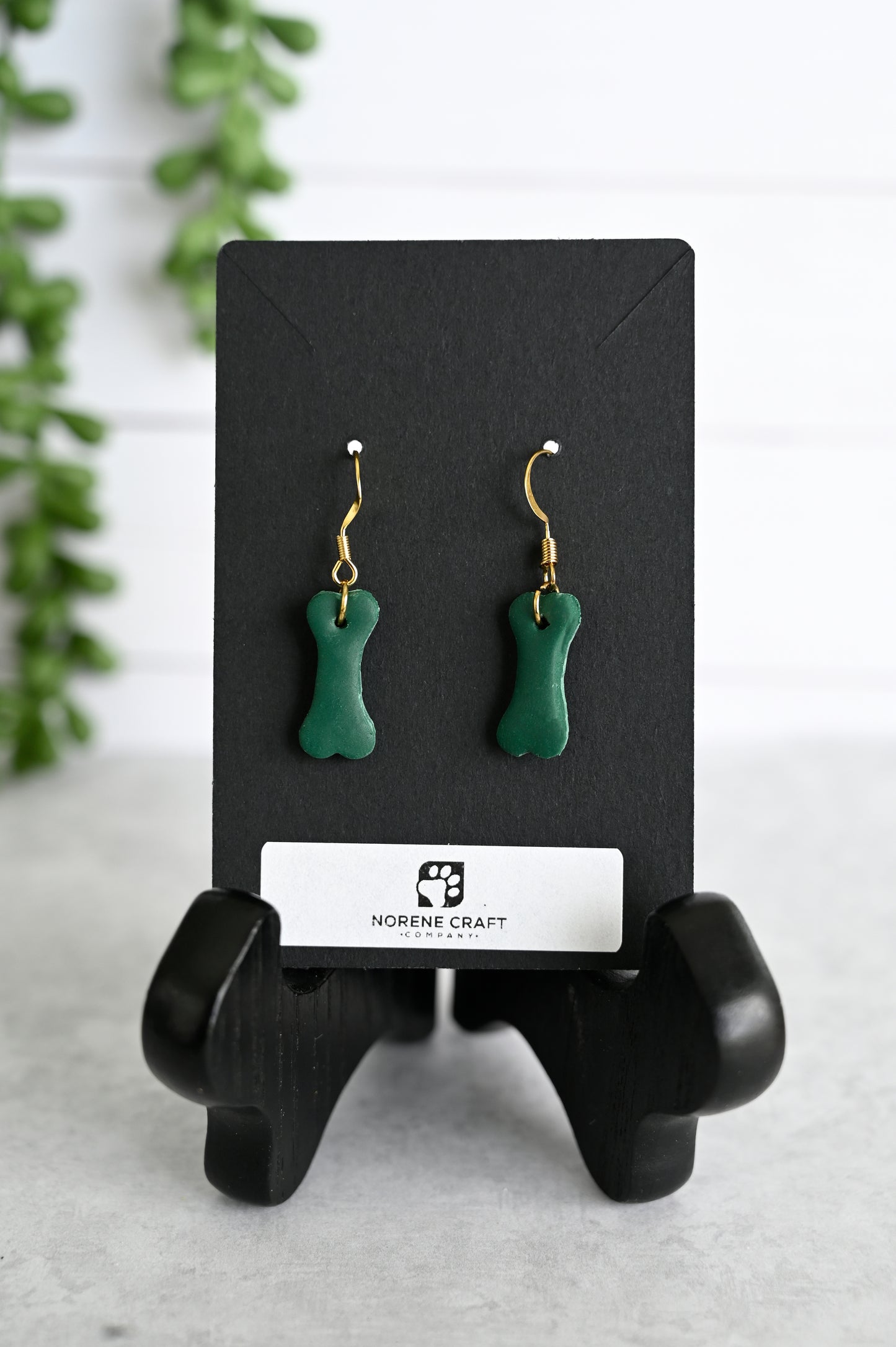 Dog Bone Earrings