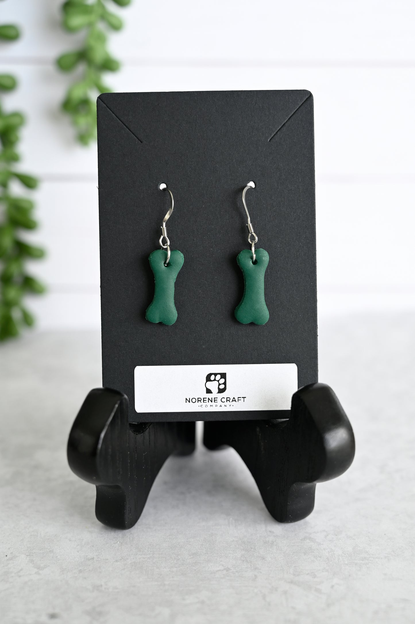Dog Bone Earrings
