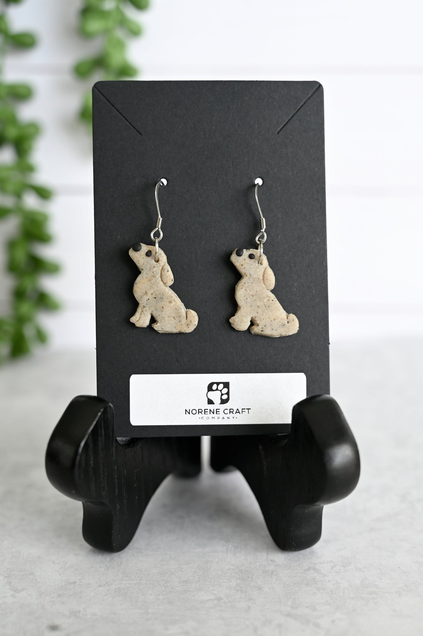 Sitting Dog Earrings