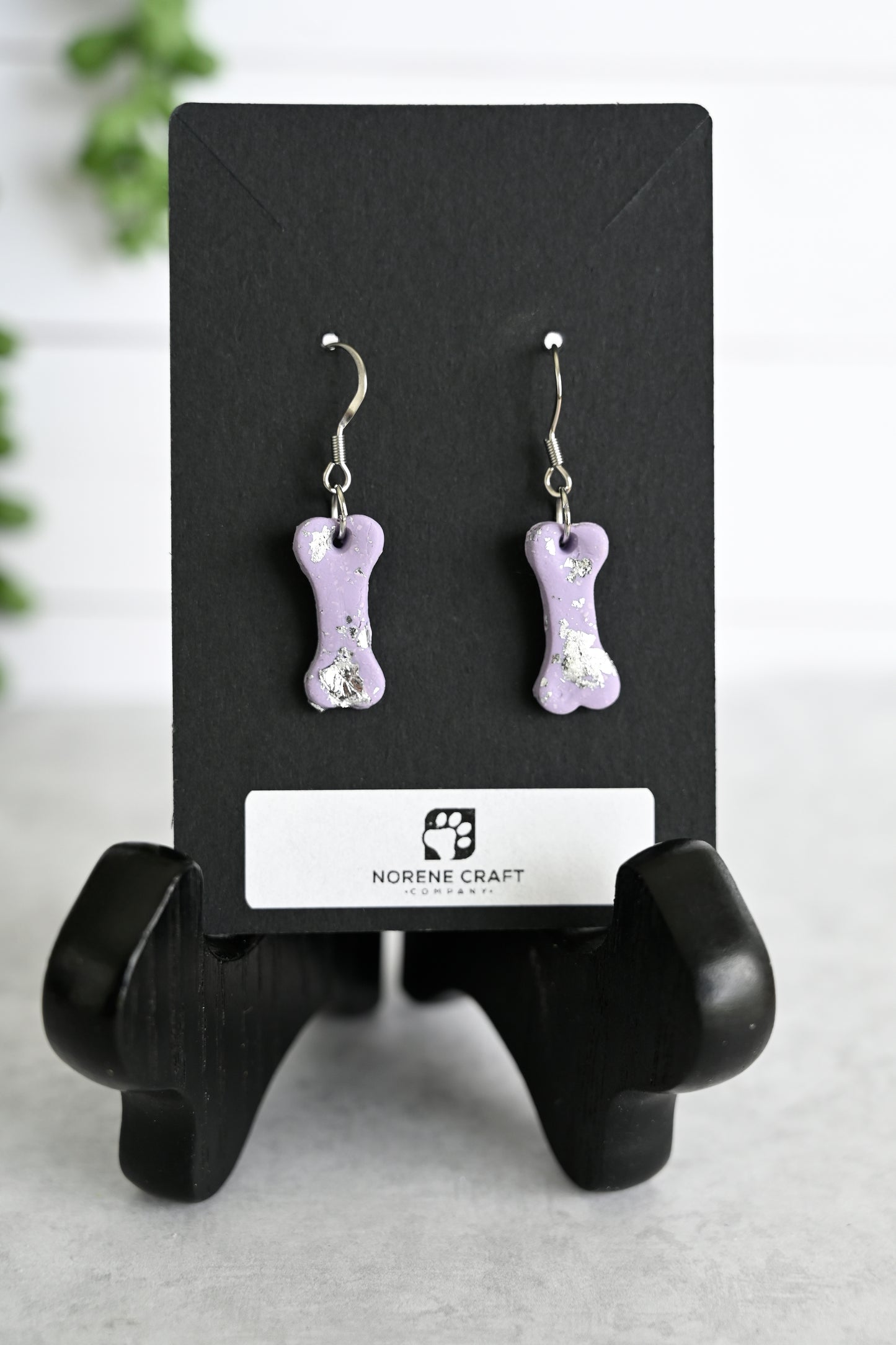 Dog Bone Earrings