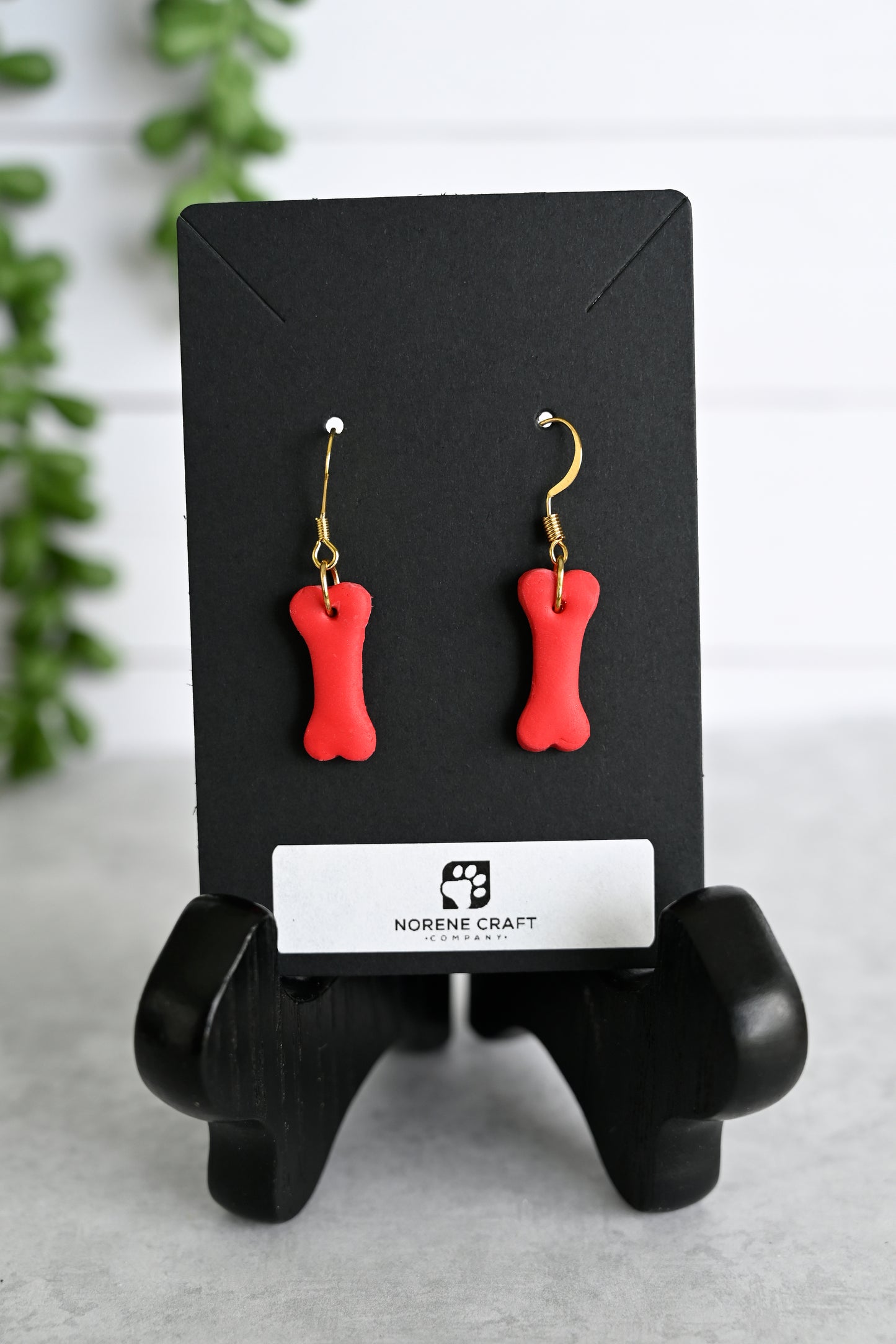 Dog Bone Earrings