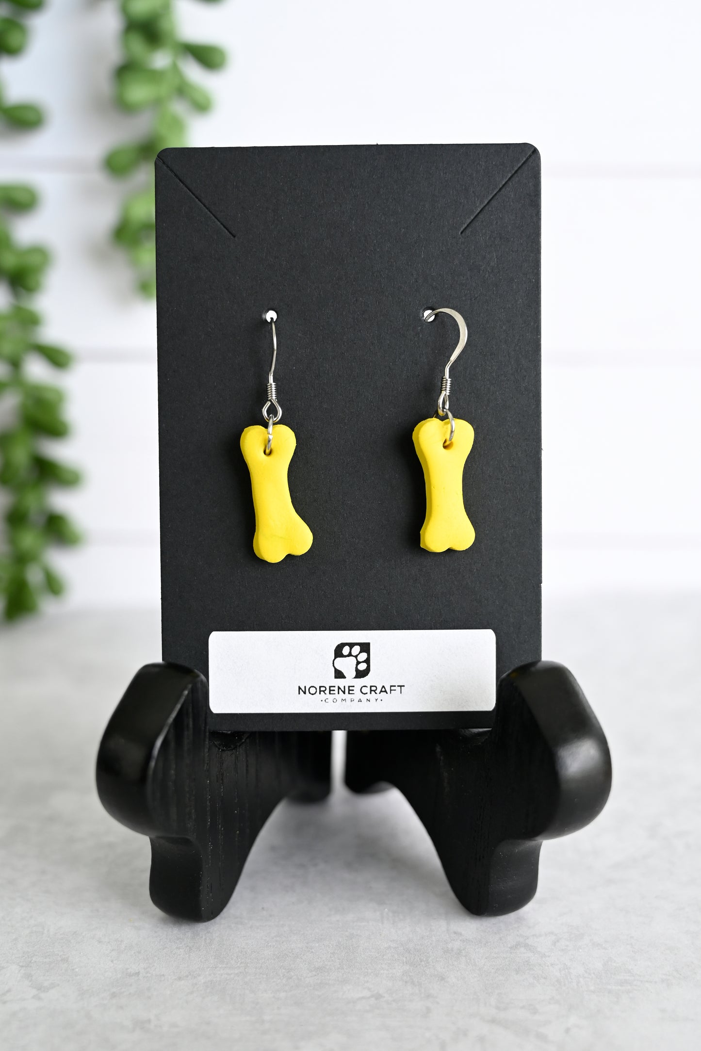 Dog Bone Earrings