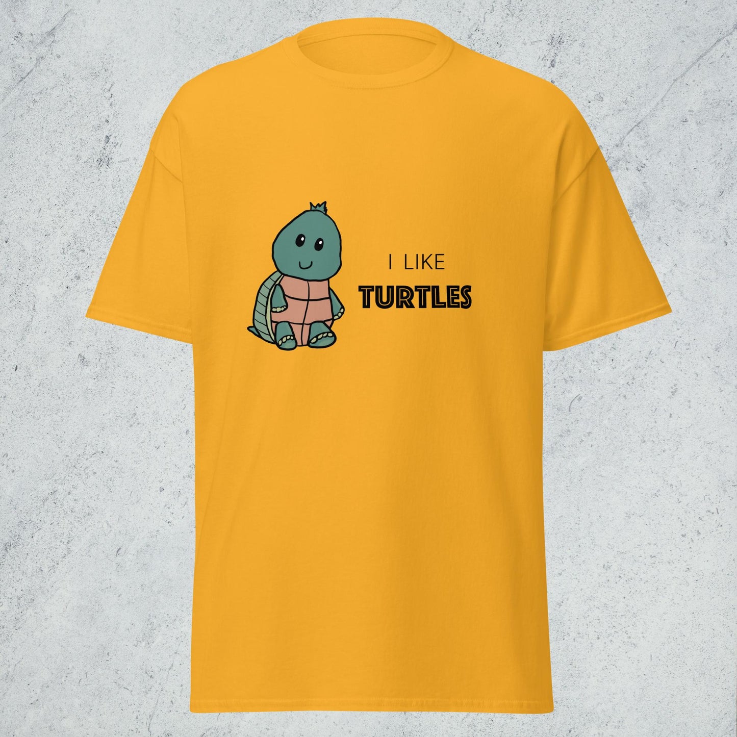 "I like turtles" Classic Tee