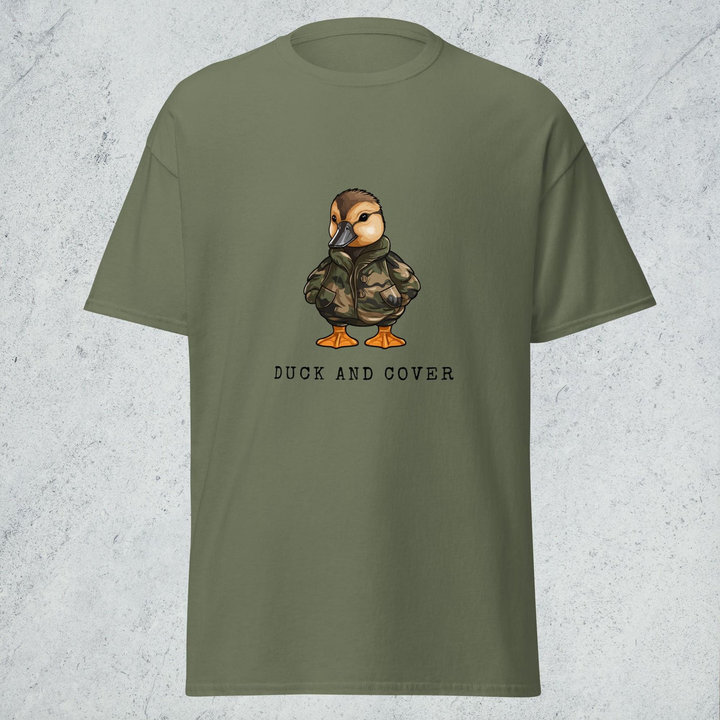 "Duck and Cover" Classic Tee
