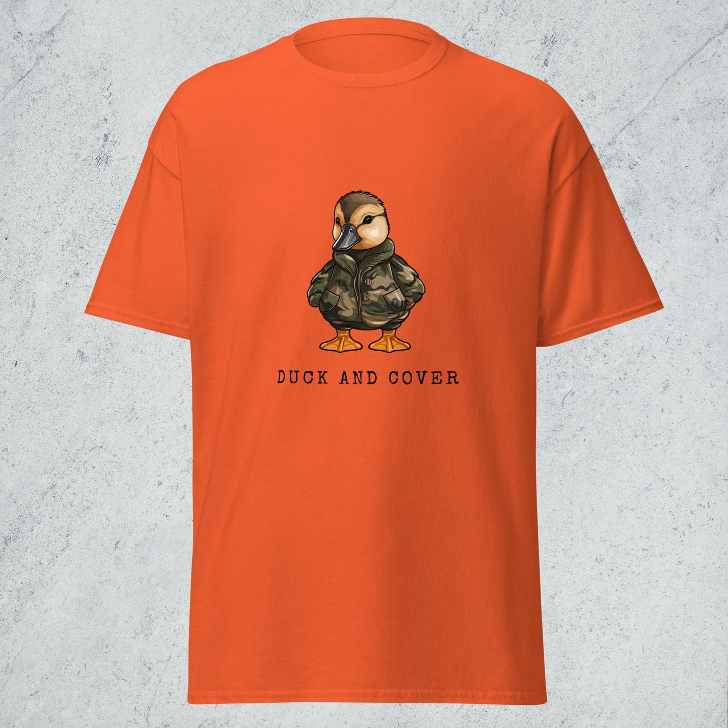 "Duck and Cover" Classic Tee