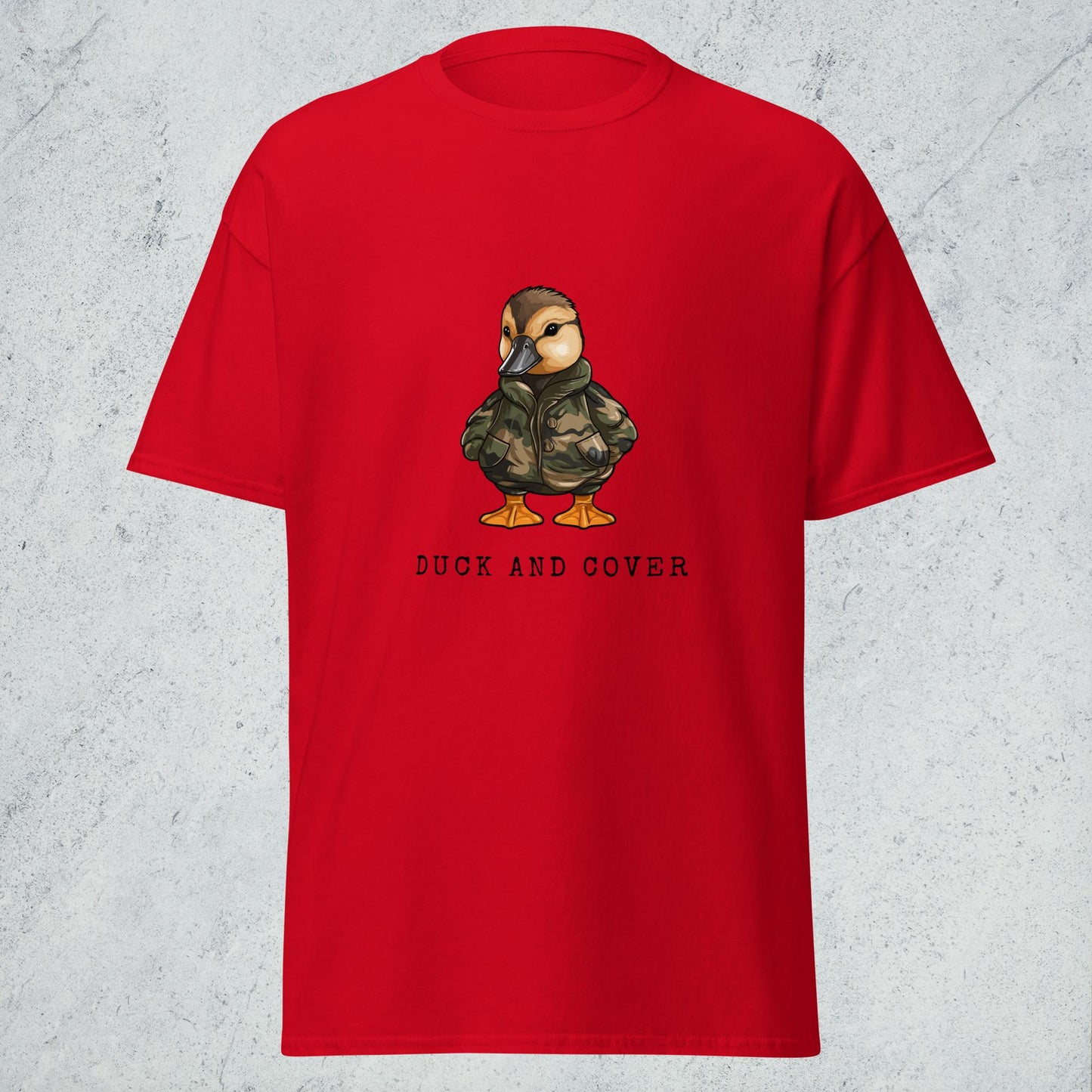 "Duck and Cover" Classic Tee