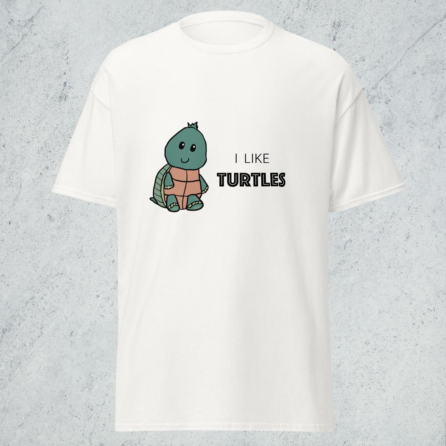 "I like turtles" Classic Tee