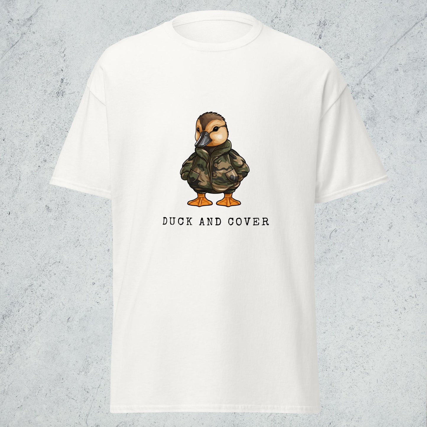 "Duck and Cover" Classic Tee
