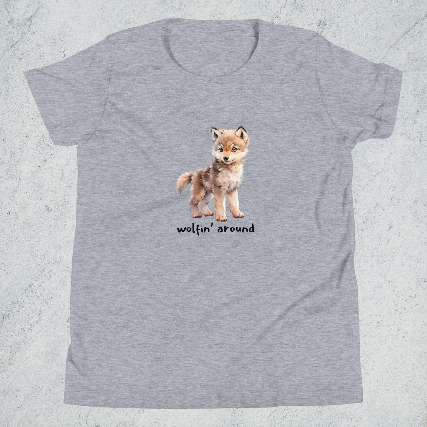 "Wolfin' Around" Kids Classic Tee