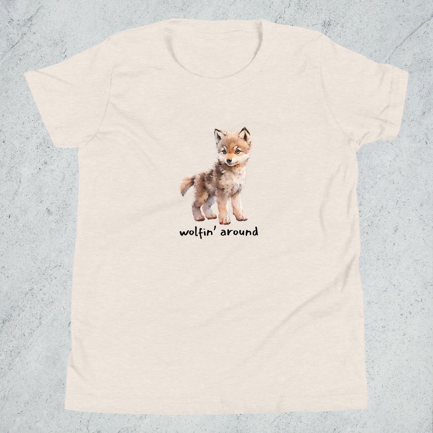 "Wolfin' Around" Kids Classic Tee
