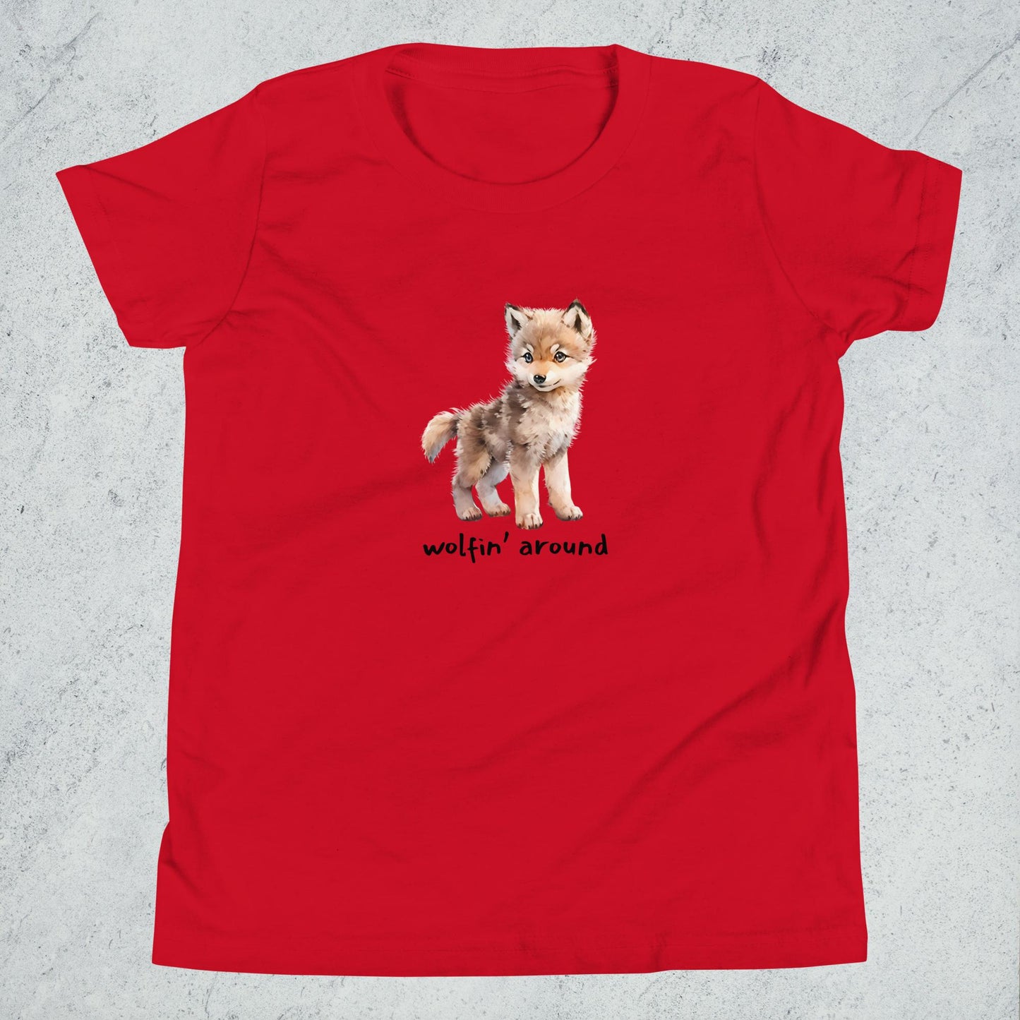 "Wolfin' Around" Kids Classic Tee