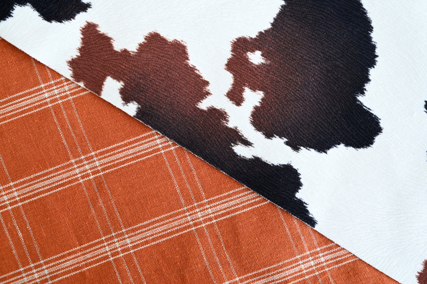 Cowhide Dog Bandanna