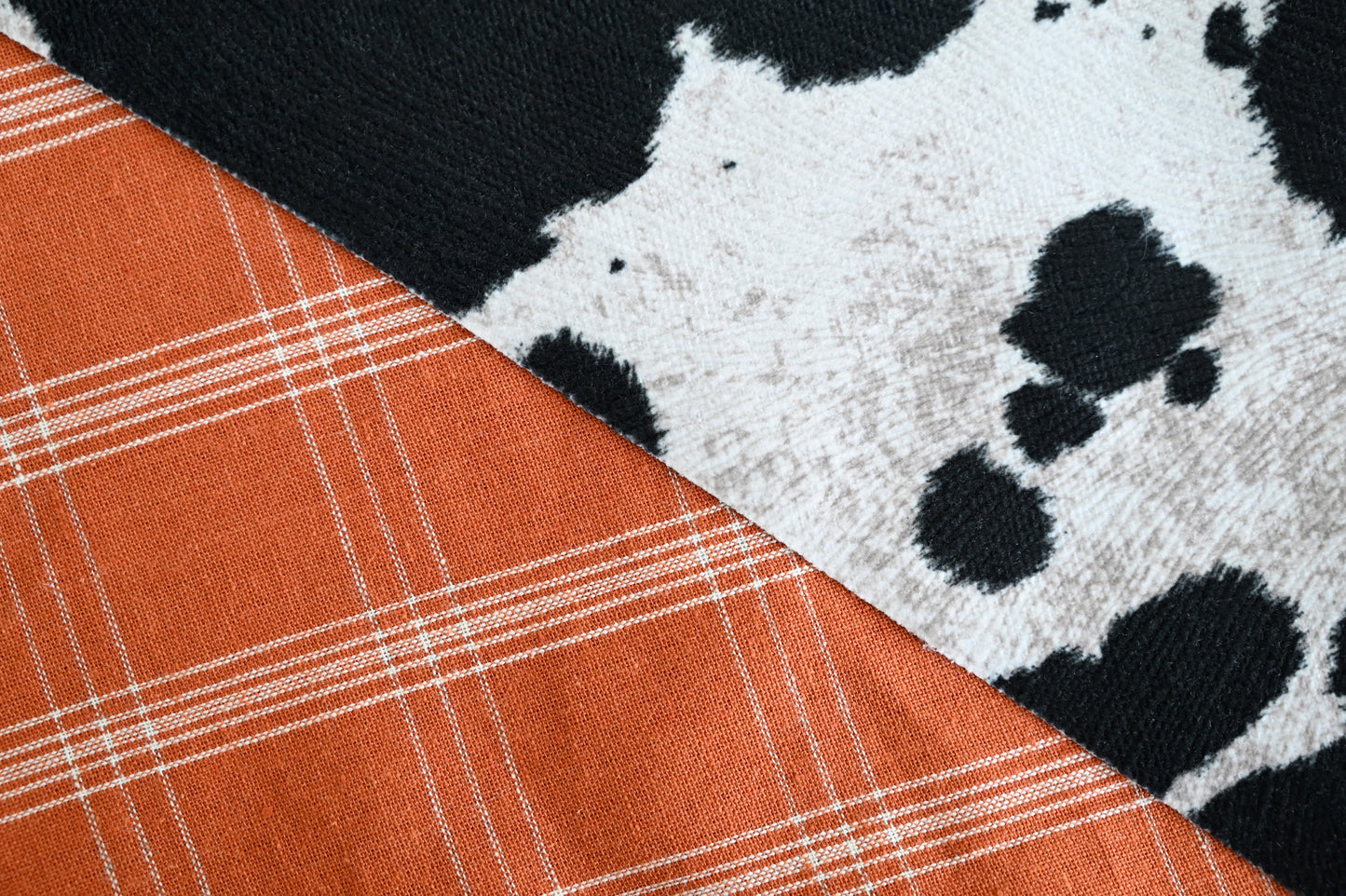 Cowhide Dog Bandanna