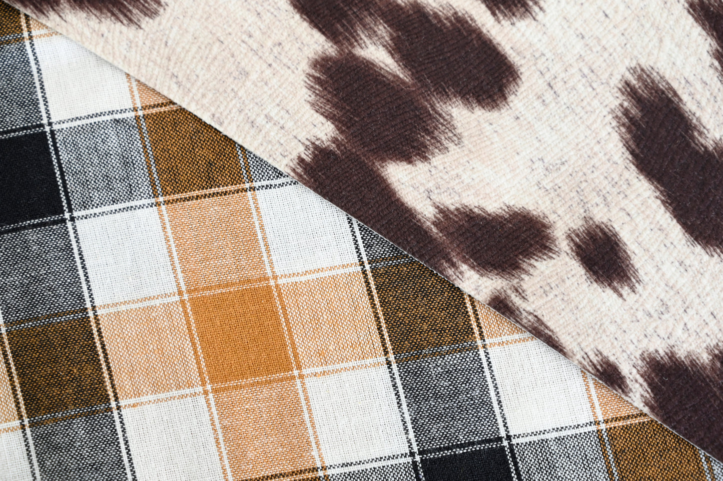 Cowhide Dog Bandanna