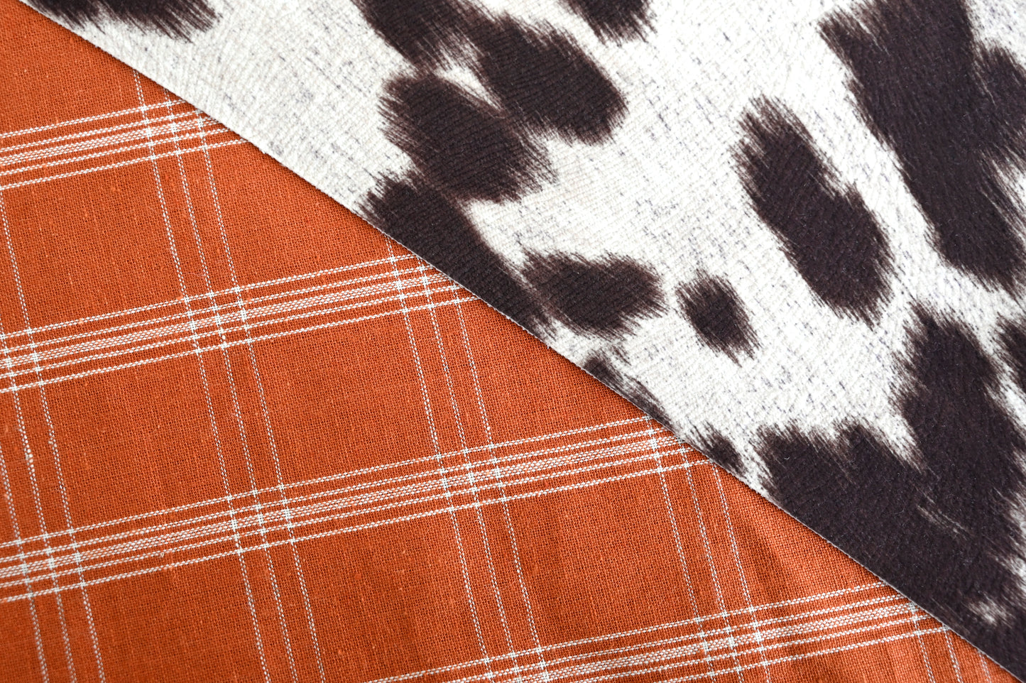 Cowhide Dog Bandanna