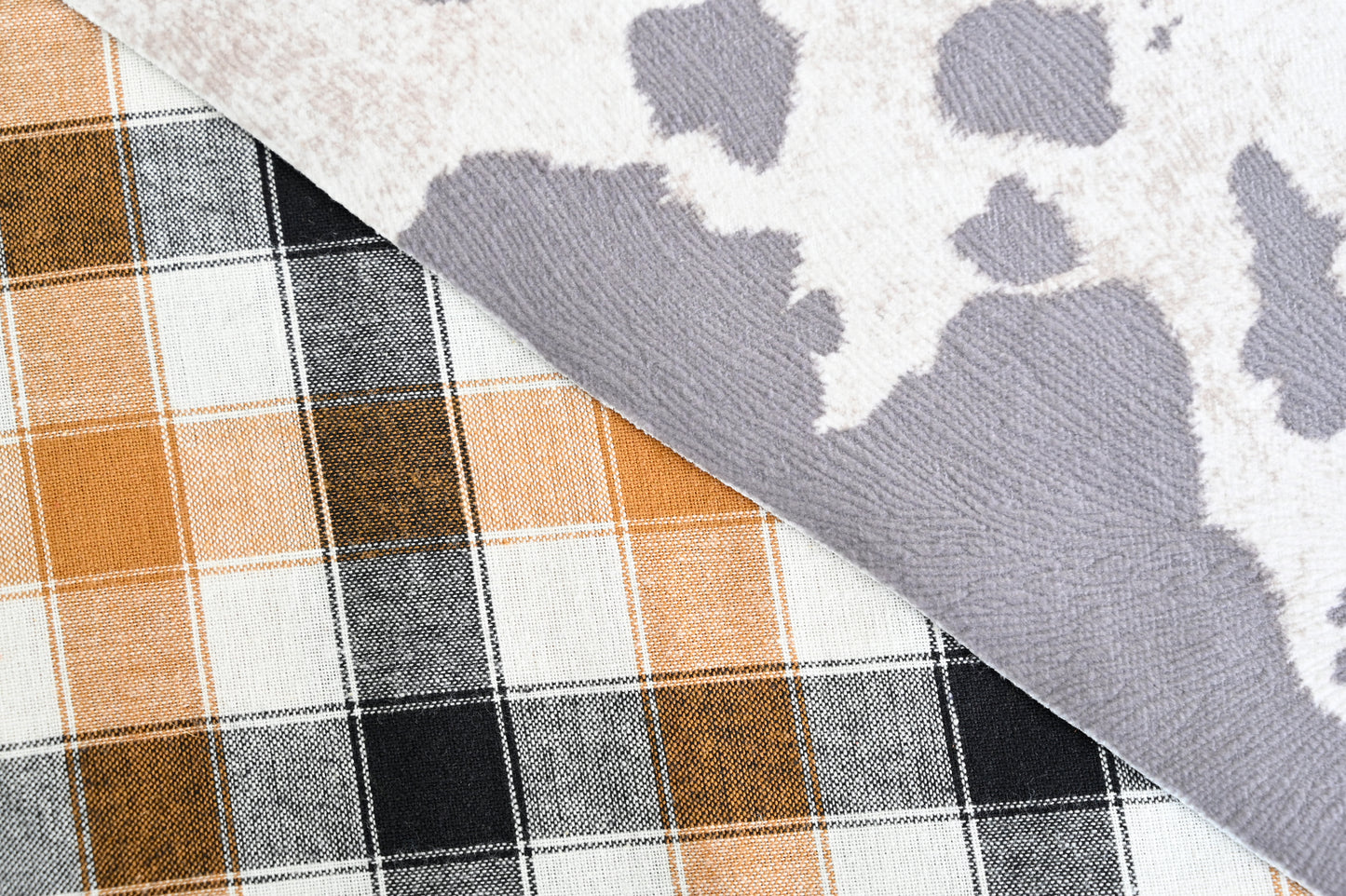 Cowhide Dog Bandanna