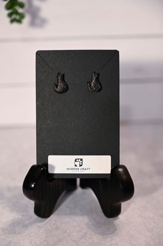Sitting/Laying Cat Earrings