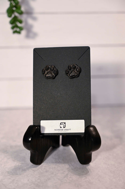 Small Paw Earrings
