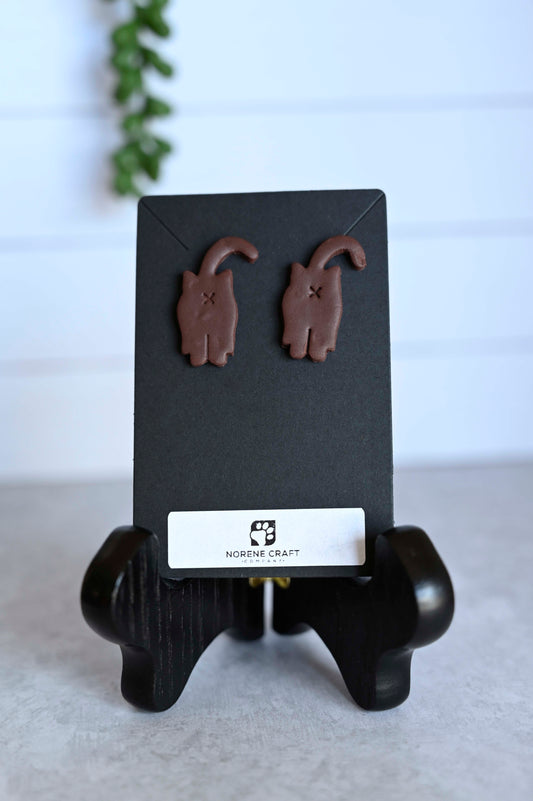 Cat Butt Earrings