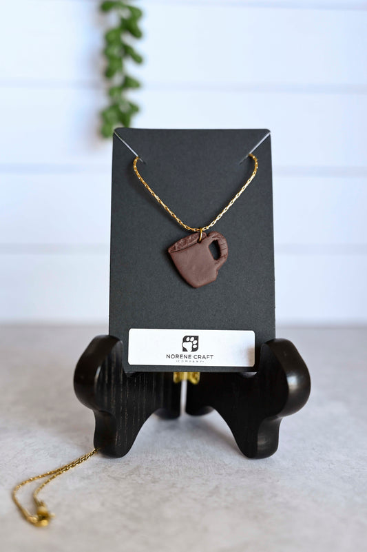 Coffee Mug Necklace