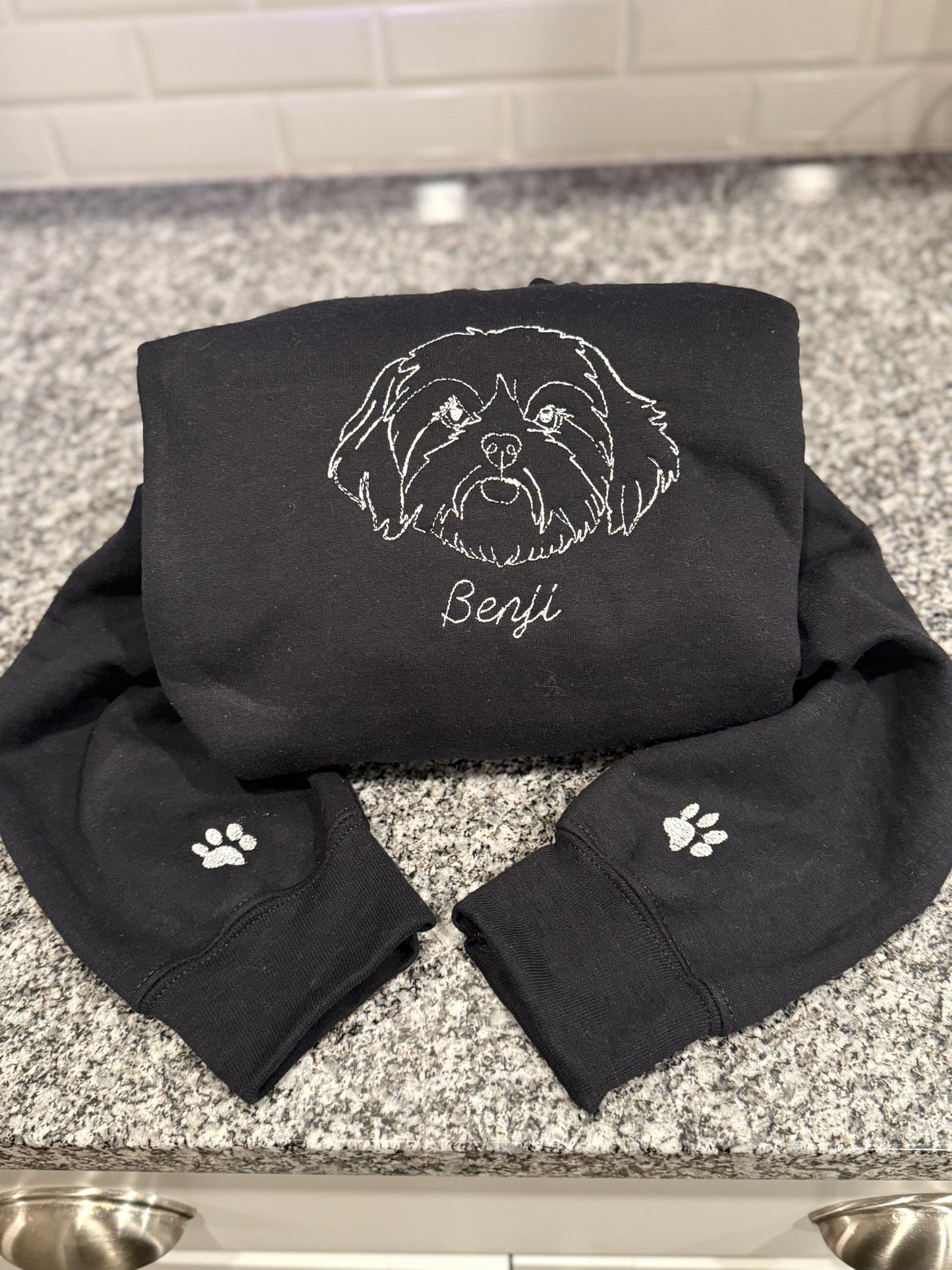 Custom Dog or Cat Face Crewneck