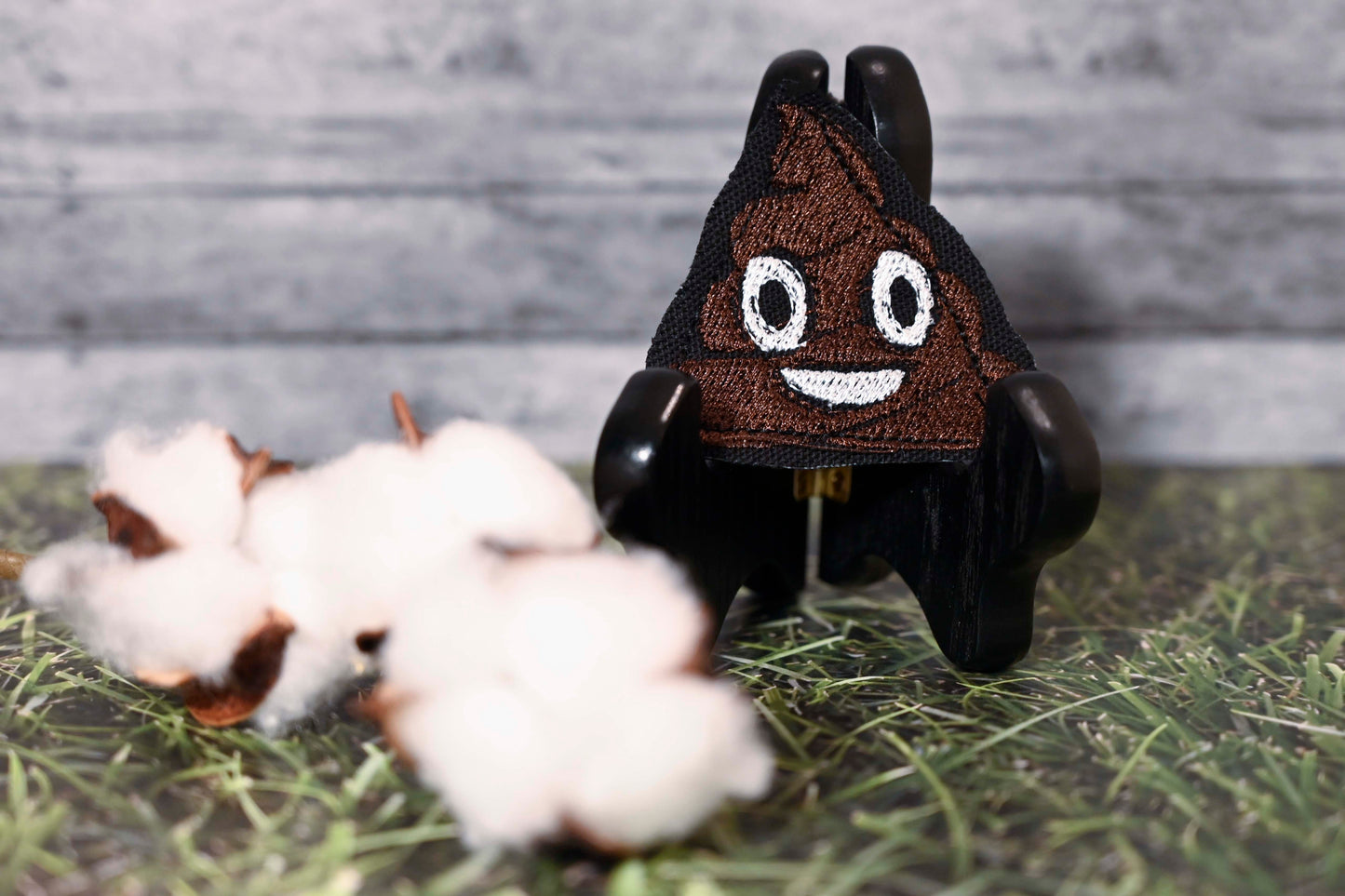 Poop Emoji Velcro Patch