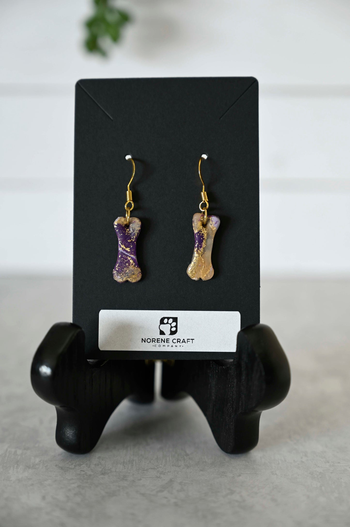 Dog Bone Earrings