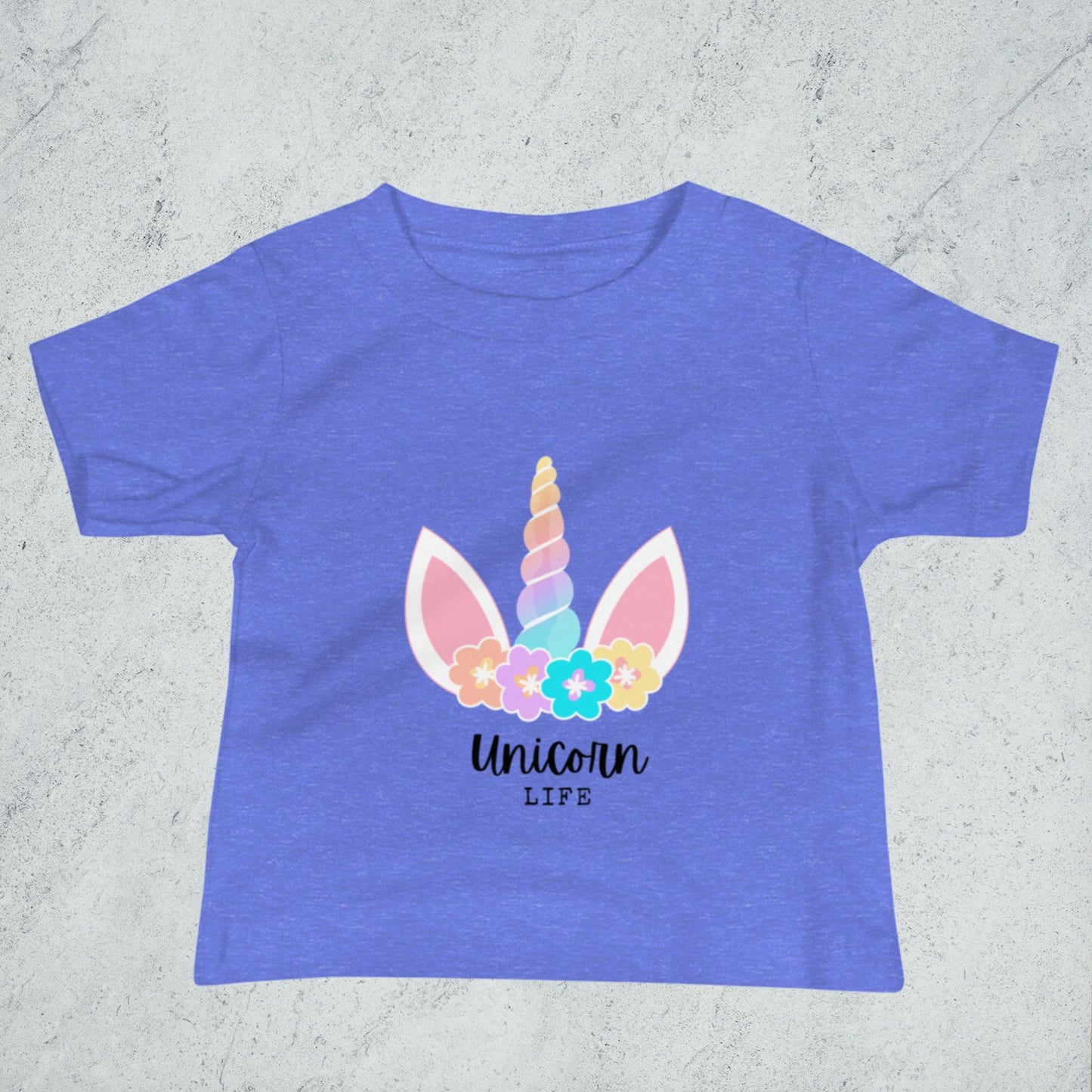 "Unicorn Life" Baby Classic Tee