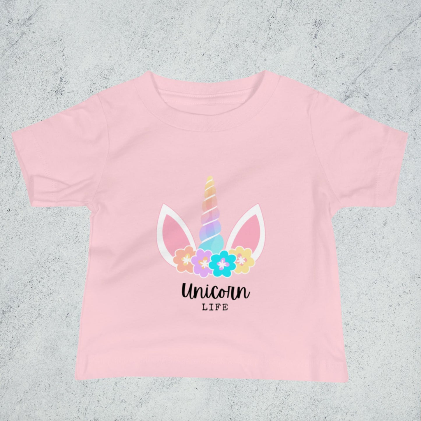 "Unicorn Life" Baby Classic Tee