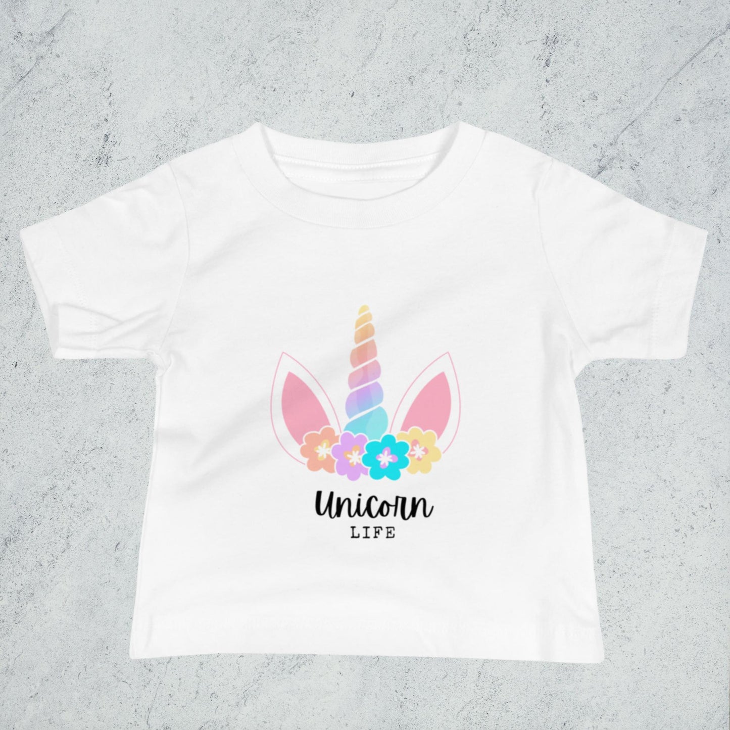 "Unicorn Life" Baby Classic Tee