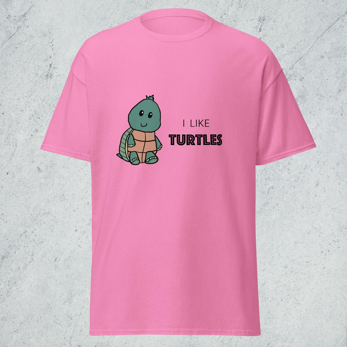 "I like turtles" Classic Tee