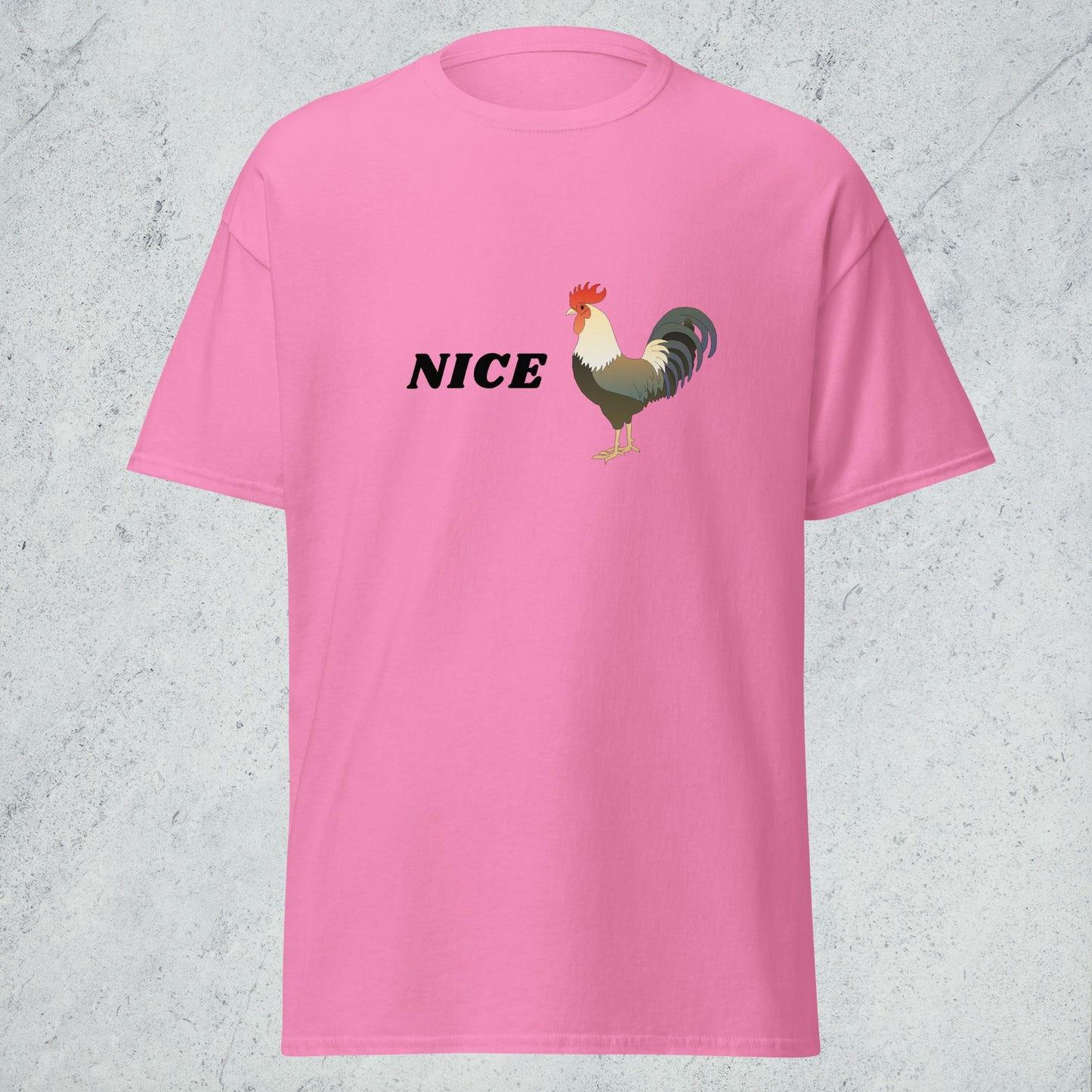 X - "Nice [Rooster]" Classic Tee