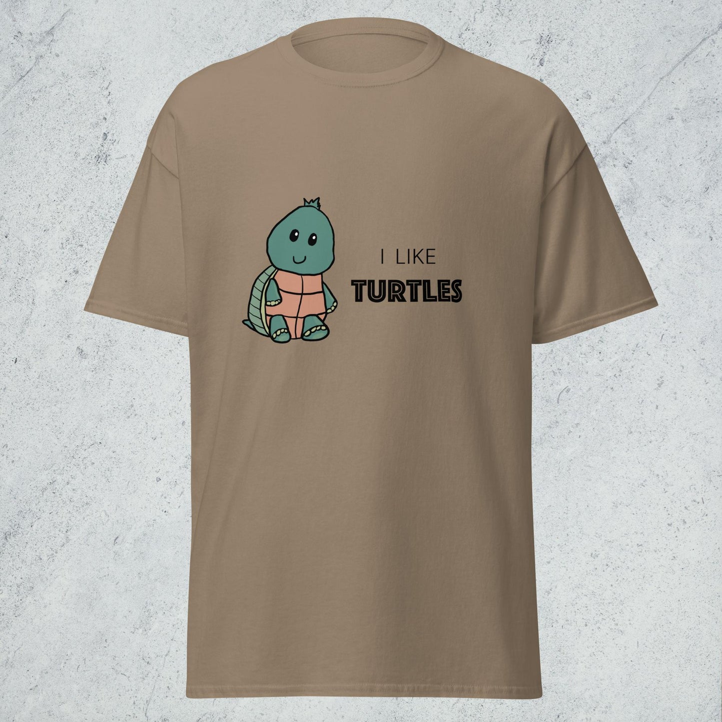 "I like turtles" Classic Tee