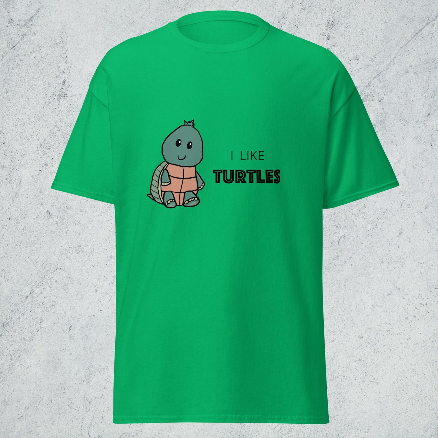 "I like turtles" Classic Tee