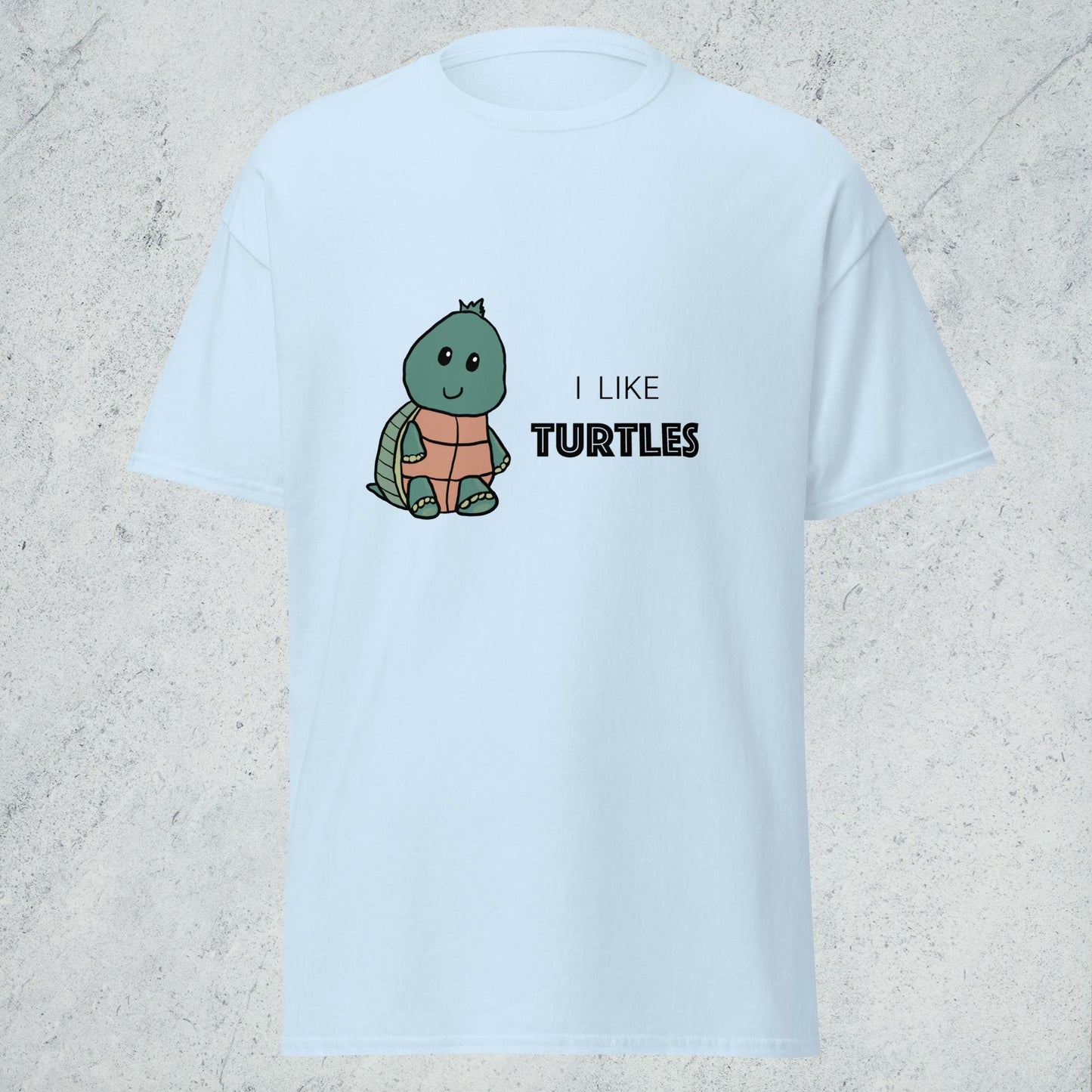 "I like turtles" Classic Tee