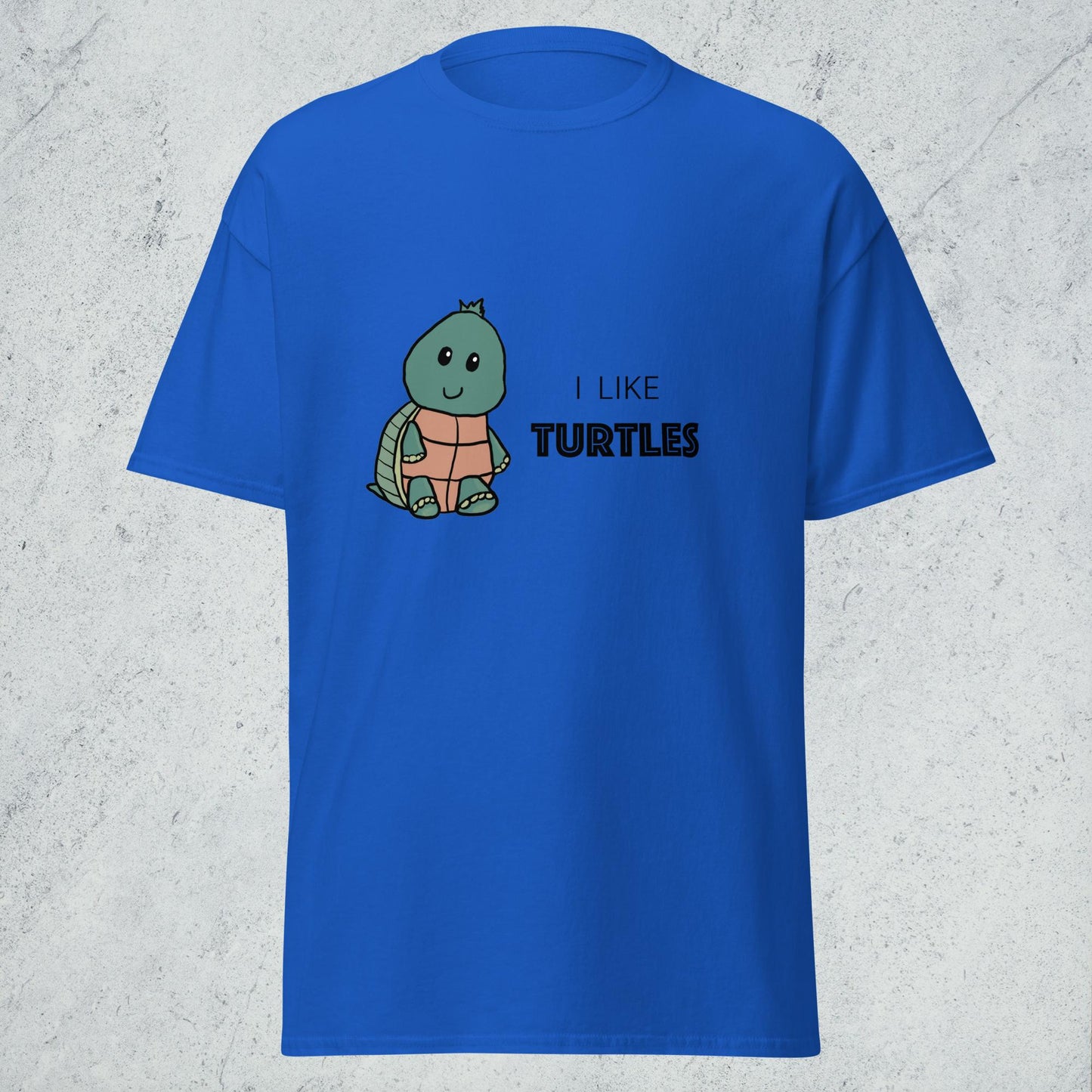 "I like turtles" Classic Tee