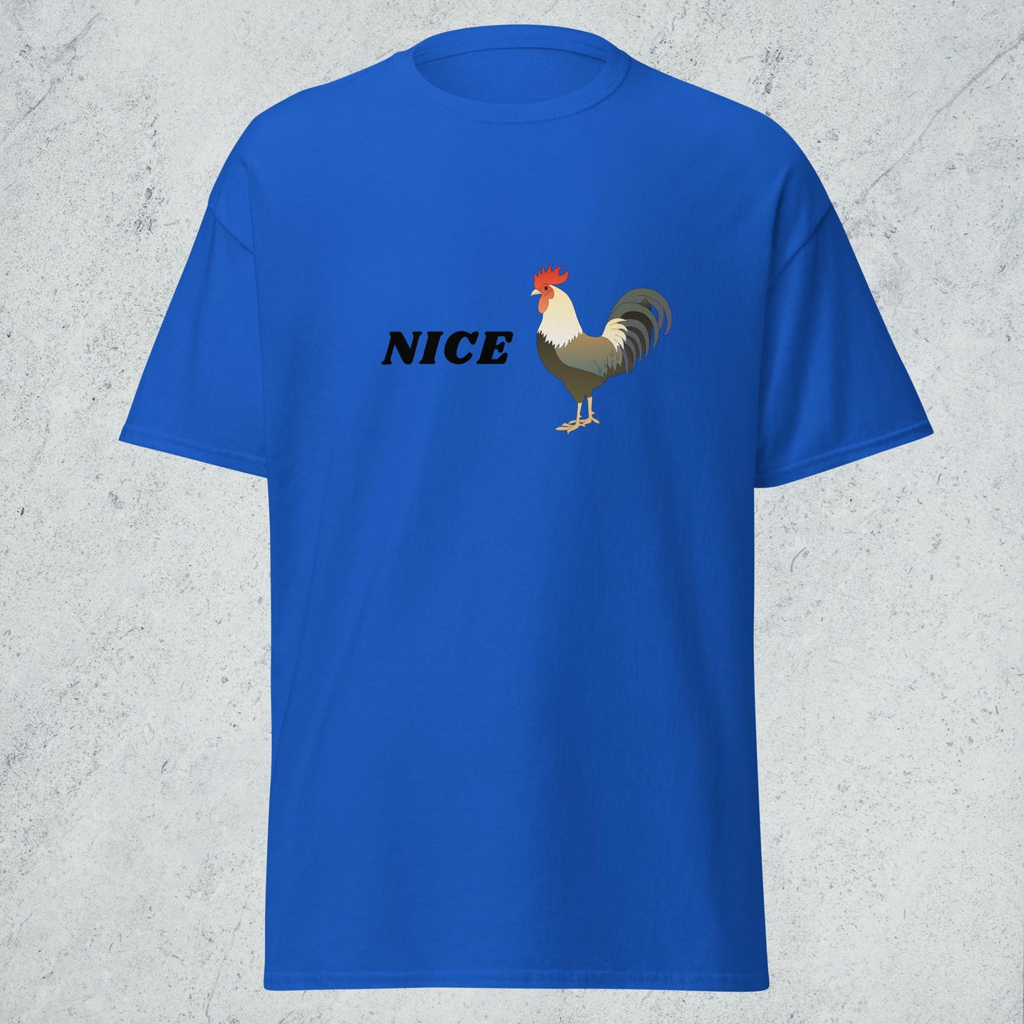 X - "Nice [Rooster]" Classic Tee