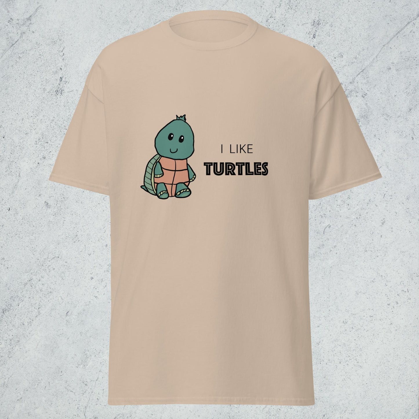 "I like turtles" Classic Tee