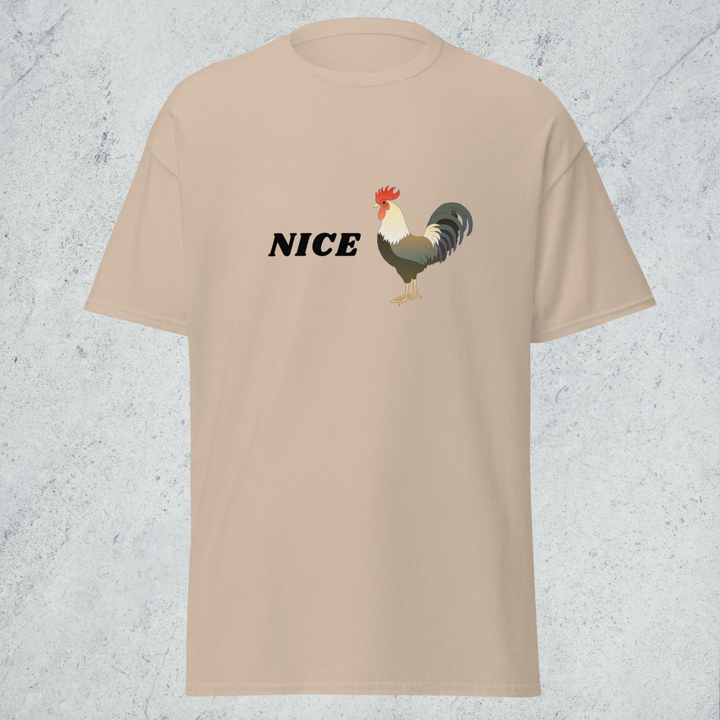 X - "Nice [Rooster]" Classic Tee
