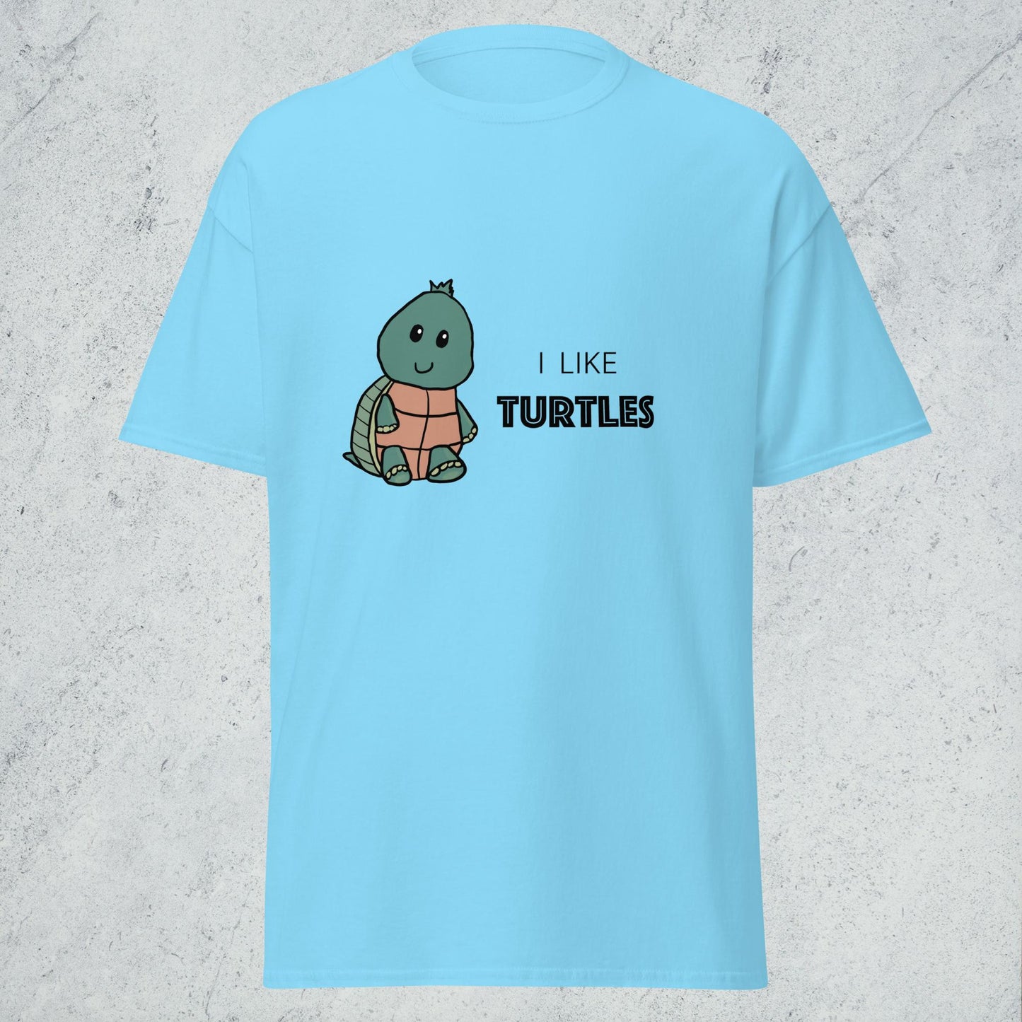 "I like turtles" Classic Tee