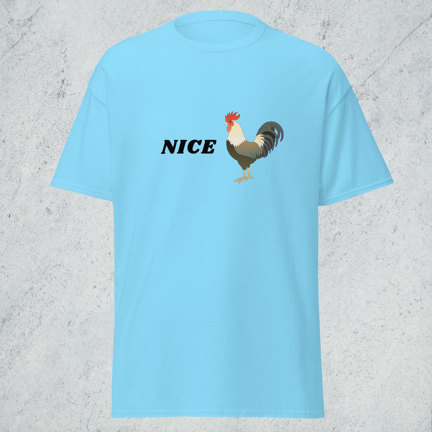 X - "Nice [Rooster]" Classic Tee