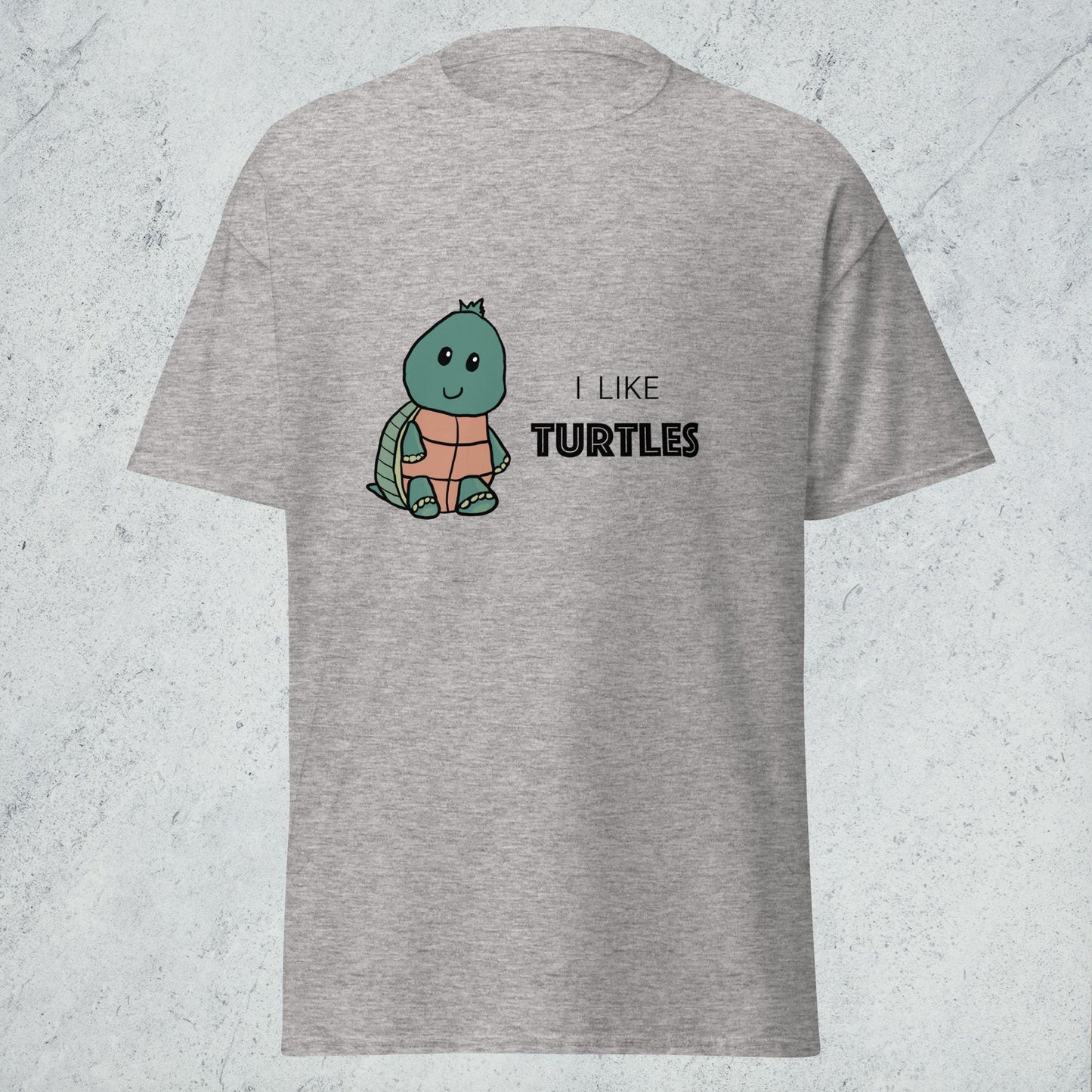 "I like turtles" Classic Tee