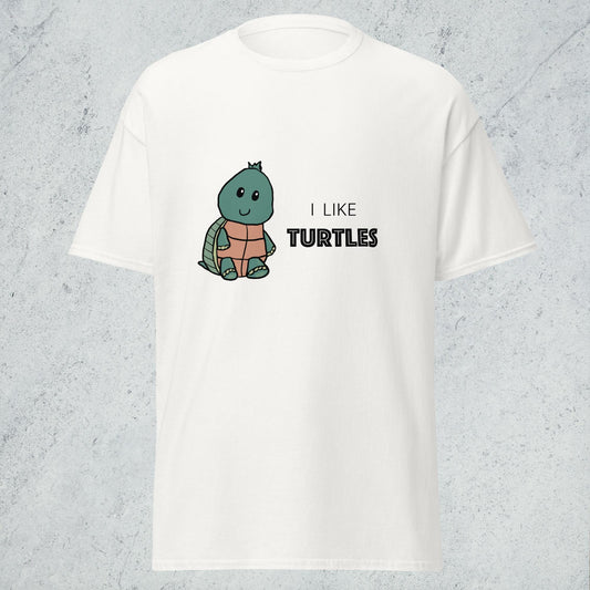 "I like turtles" Classic Tee